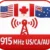 915 MHz USA and CAN